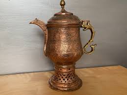 Copper Kashmiri Kettle, Large Asian Kettle - Etsy