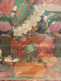 A thangka depicting Green Tara, Tibet, 17th C. - Rob Michiels Auctions