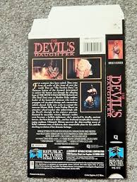 DEVIL'S DAUGHTER (VIDEO DEALER VHS BOX ART, 1990S) KELLY CURTIS, HORROR RARE | eBay