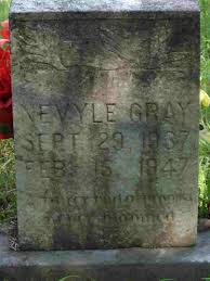Nevyle Gray (1937-1947) - Find a Grave Memorial