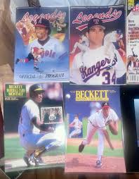 8 Baseball Card Collector Magazines, Becketts Monthly ...