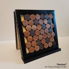 Art / Wireless Phone Charging Station - "Stacked ...