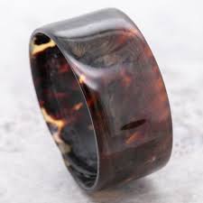 Antique Genuine Tortoise Shell Cuff Extendable Bangle - Chilton's Antiques