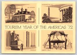 Postcard Tourism Year of the America's 72 Liberty Bell ...