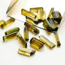 Buy Raw Yellow Black Bio Tourmaline Sticks, (5-30mm) Long Pencil, Natural Elbaite Tourmaline Crystal, Healing Gem Mineral Specimen Rough Stone Online in India - Etsy