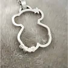 Tous | Jewelry | Tous Silver Silueta Necklace | Poshmark