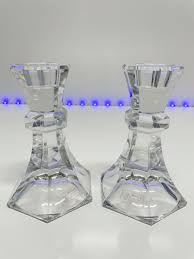 Pair Towle Austria Over 24% Lead Crystal Candle Holders 5 ...