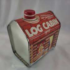 Vintage Log Cabin Syrup Tin - 100th Anniversary 1887-1987 - General Foods 24 Oz. | eBay Australia