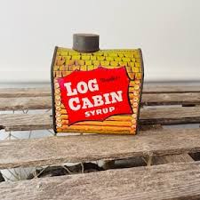 Log Cabin Syrup Can - Etsy