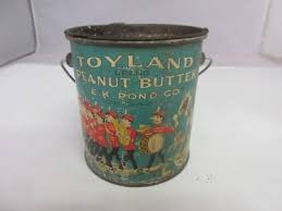 VINTAGE ADVERTISING TOYLAND PEANUT BUTTER PAIL 153-K | eBay