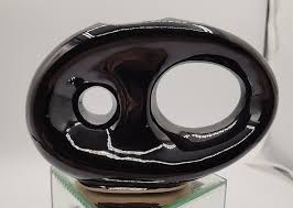 Toyo Japanese Vase Sculpture Ikebana Era Japan Mid century ...