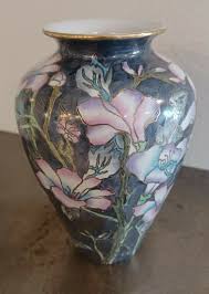 10" Tall Ceramic Toyo Vase Under Strict Supervision By H.F.P ...