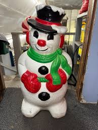 Christmas Grand Venture Snowman Blow Mold - Etsy
