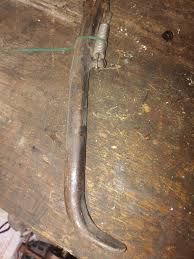 1972 Yamaha DT250 kickstand with spring bolt and nut | eBay