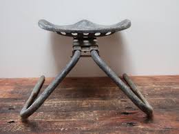 Vintage Tractor Seat Stool Chair Industrial Farmhouse Rustic ...