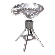 English Tractor Seat Stool | Chairish