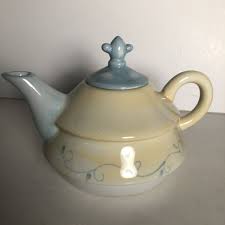 Tracy Porter Teapot For 1 - Large Coffee Cup Hand Painted ...