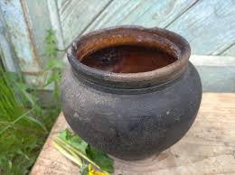 Buy Ceramic Clay Pot Vintage Crock Vase Rustic Ceramics ...