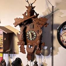 Cuckoo Clock Hunter Style With Deer - Etsy