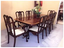 Georgian Style Dining Chairs - Set of 8. For Sale at Ruby Lane