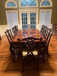 Early 21st Century Traditional Dining Chairs by Henredon- Set of 8 | Chairish