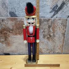 Christmas Decor Soldier Wooden Nut Cracker | eBay