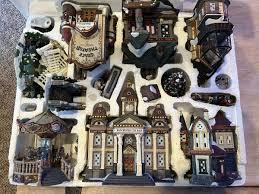 Traditions 39 Piece Lighted Village | eBay