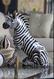 Vintage Italian zebra statue – SAD ROSETTA