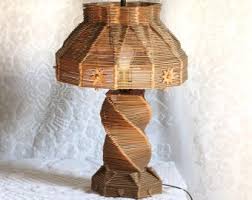 Popsicle Lamp With Stars From the 1950s - Folk Art - Camp ...