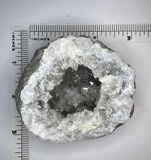 Quartz Geode Cluster Mineral 7.74oz 219g | eBay