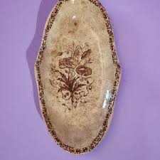 Antique Jules Vieillard Bordeaux Ravier, Poppy Model - Etsy