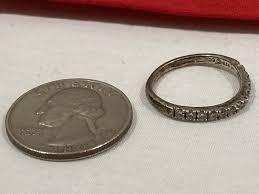 EC 925 SIGNED Sterling Silver 925 Cubic Zirconia Wavy Design ...