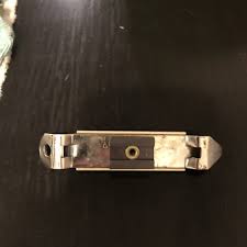 Travco Vintage Cream with silver Abstract Design Bottle and ...