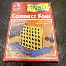 Vintage Connect Four 4 Travel Size Board Game 1981 Milton Bradley USA | eBay