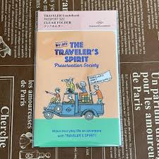 TRAVELER'S Notebook 2026 Limited Clear File Passport Size ...