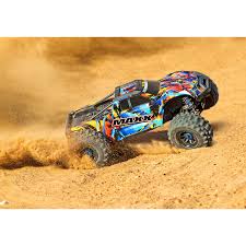 89086-4 - 1/10 Maxx RTR Monster Truck with WideMaxx - Rock n' Roll - Hub Hobby