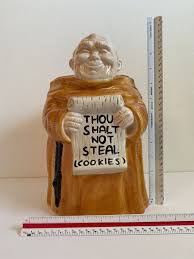 Vintage Treasure Craft Friar Monk Ceramic Thou Shall Not ...