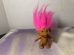 Russ 90's Pink Hair Troll Doll Vintage - Rare 90's Treasure Trolls Nostalgia - Etsy Finland