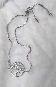 JCM Brass Tree of Life Detailed Micro Pave CZ Silver Tone ...