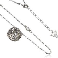 Guess | Jewelry | Guess Silver Crystal Flower Ball | Poshmark