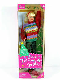 Vintage 1998 Mattel Tree Trimming Barbie Doll Special ...