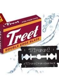 Treet Double Edge Razor Blades Carbon Steel lot of total ...
