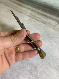 Rare Antique Brass Civil War Era Blood Letting Knife Knives FLEAM Medical Tool | eBay