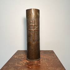 WW1 Trench Art of Caduceus Symbol and Cross of Lorraine – Mad Van Antiques