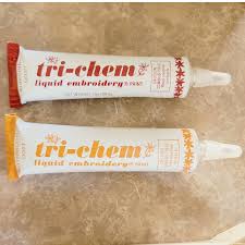 Vintage Tri-Chem Liquid Embroidery Horizon Kit 2 NIB Tubes ...