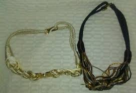 Set of Two Belts 32”Leaf Belt and 29“ Pearl Belt | eBay