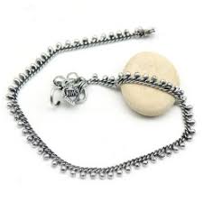 Chaine cheville fantaisie indienne - Mosaik bijoux indiens ...