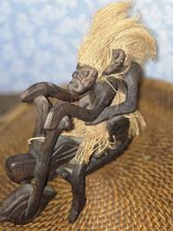 tiki wood carving 2 On Motorcycle Rustic Bar Collection ...