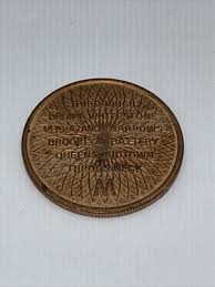 Vintage NYC Triborough Bridge And Tunnel Authority Token ...