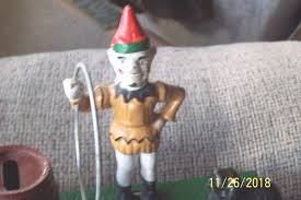 VTG TRICK DOG CAST IRON MECHANICAL COIN BANK TAIWAN WORKS | #1975350154